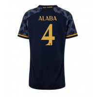Echipament fotbal Real Madrid David Alaba #4 Tricou Deplasare 2023-24 pentru femei maneca scurta